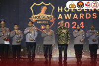 Lima Anggota Polri Menerima Penghargaan Hoegeng Awards 2024