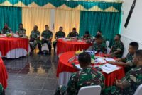 Dandim 1710/Mimika Pimpin Sidang Jabatan Bintara Dan Tamtama Personel Kodim Triwulan III TA. 2024