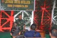 Tingkatkan Kemampuan Intelijen, Kodim 1710/Mimika Gelar Lattis Intel Tahun 2024