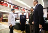 Menhan Prabowo Terima Kunjungan Dubes AS di Kemhan
