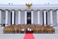 Panglima TNI Hadiri Pengarahan Presiden RI Kepada Kepala Daerah Seluruh Indonesia di IKN