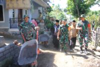 Lokasi TMMD 121 Kodim 1615/Lotim Dikunjungi Tim Wasev Kodam IX/Udayana