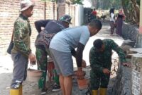 Kodim 1615/Lombok Timur Bantu Ringankan Beban Warga Melalui Program TMMD Ke-121