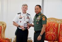 Panglima TNI Terima Kunjungan Dankoopsus Militer AS