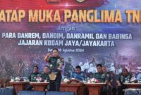Panglima TNI Gelar Tatap Muka Bersama Satkowil Jajaran Kodam Jaya