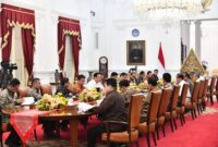 Panglima TNI Hadiri Rapat Terbatas Pimpinan Presiden RI