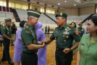 Kasum TNI Pimpin Laporan Korps Kenaikan Pangkat 86 Perwira Tinggi TNI