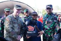 Peserta Latgabma Super Garuda Shield 2024 Gelar Serbuan Teritorial
