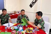 Jelang Purna Tugas Dandim, Kodim 1710/Mimika Terima Tim Verifikasi Dari Korem