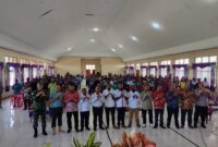 Dandim 1715/Yahukimo Hadiri Rapat Pleno Terbuka Rekapitulasi dan Penetapan DPT Pemilihan Gubernur dan Wakil Gubernur Papua Pegunungan serta Bupati dan Wakil Bupati Yahukimo Tahun 2024