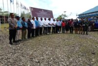 Dandim 1715/Yahukimo Hadiri Deklarasi Pilkada Damai Kabupaten Yahukimo Tahun 2024