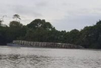 Baru Di Gerebek, Besoknya Penambang Pasir Ilegal Nyedot Lagi Sehari 3-4 kali