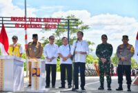 Panglima TNI Dampingi Presiden RI Resmikan Inpres Jalan Daerah di Aceh Besar