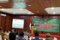 Kunjungan Tim Wasev Pusterad Mabesad pada Program TMMD Ke-122 Kodim 1805/Raja Ampat di Kampung Saporkren, Distrik Waigeo Selatan