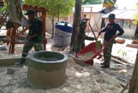 Satgas TMMD Ke-122 Kodim 1805/Raja Ampat Menembus Bumi