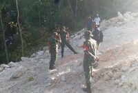 Dansatgas Dampingi Danrem 181/PVT Tinjau Lokasi TMMD Ke-122 Tahun 2024