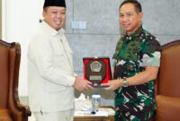 Sinergi TNI-ATR/BPN, Panglima TNI Terima Kunjungan Menteri ATR/BPN
