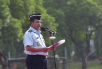 Askomlek Panglima TNI Pimpin Upacara Bendera 17-an Bulan November Tahun 2024