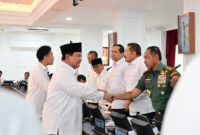 Panglima TNI Hadiri Sidang Kabinet Paripurna Pimpinan Presiden RI Istana Negara