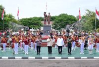 Panglima TNI Hadiri Apel Kasatwil Polri 2024 di Akpol