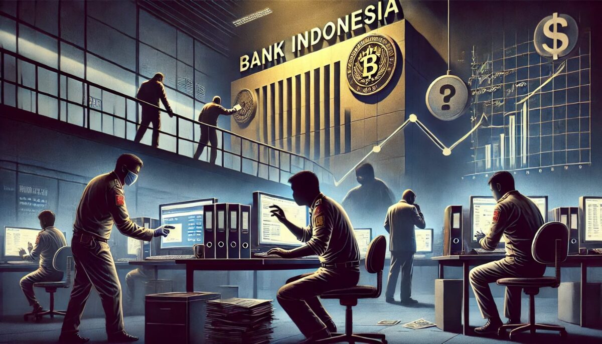 Ilustrasi pemeriksaan KPK di Kantor Pusat BI
