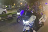 Pantau Situasi Kamtibmas Di Wilayah, Dandim 1710/Mimika Bersama Kapolres Pimpin Patroli Sepeda Motor