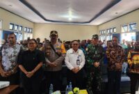 Dandim 1715/Yahukimo Hadiri Sosialisasi Pemilihan DPRK Kabupaten Yahukimo Bersama Forkopimda