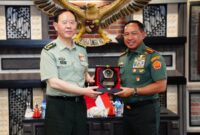 Panglima TNI Terima Kunjungan Kehormatan Kepala Staf Gabungan Angkatan Bersenjata RRT