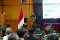 Wakapuspen TNI Buka Rapat Anggota Tahunan Koperasi Citra Dana Yasa