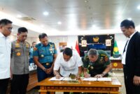 Teken PKS dengan Bulog, TNI Dukung Stabilitas Pangan Nasional