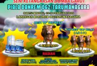 Korem 062/Tarumanagara Gelar Kontes Terbuka Seni Ketangkasan Domba Garut