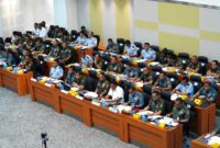 Panglima TNI Dampingi Wamenhan RI Ikuti Rapat Kerja dengan Komisi I DPR RI
