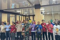 Dandim 1710/Mimika Hadiri Kegiatan Seminar Akhir Studi Kelayakan Pembentukan Daerah Otonomi Baru (DOB)