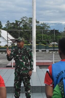 Jaga Serta Tingkatkan Kemampuan Fisik Prajurit, Kodim 1710/Mimika Gelar Tes Kesegaran Jasmani Periodik II