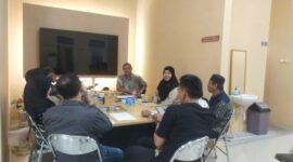 Direktur utama PT FIM, Pimpinan LPK, Perwakilan Dinas Tenaga Kerja Serang dan Penyidik Polda.
