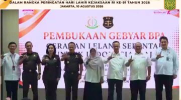 Kejaksaan Tinggi Kalimantan Barat Dukung Lelang Serentak Kejaksaan RI